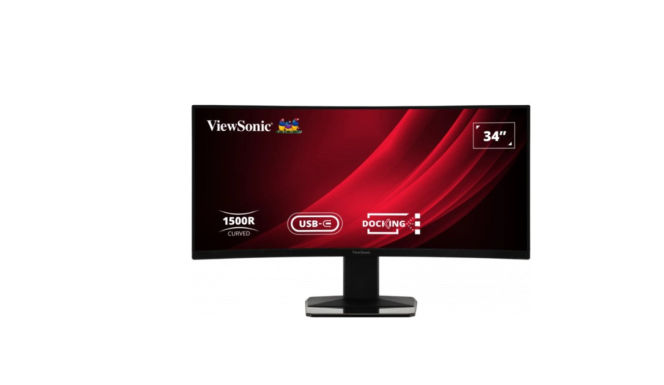 ViewSonic 34' Curved 3440x1440 120hz Business Education USB-C Dock, 65w Charger, RJ45, FreeSync, Spk, VDisplay, HAS, Superclear VA, Monitor ViewSonic 34' Curved 3440x1440 120hz Business Education USB-C Dock, 65w Charger, RJ45, FreeSync, Spk, VDisplay, HAS, Superclear VA, Monitor